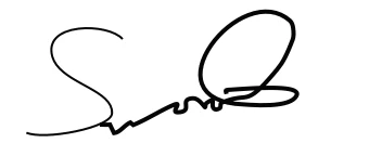 Some words about us signature.