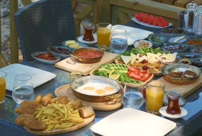Breakfast in Dilek National Park